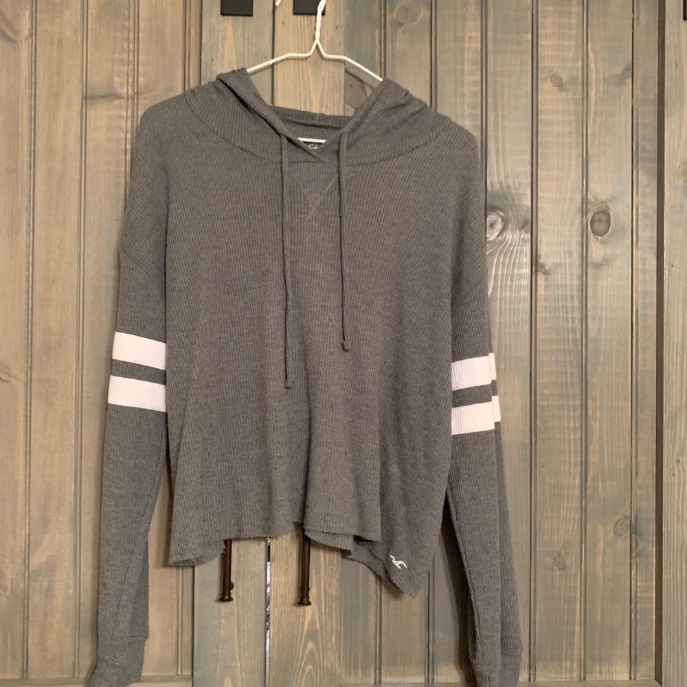 Grey Hollister Hoodie